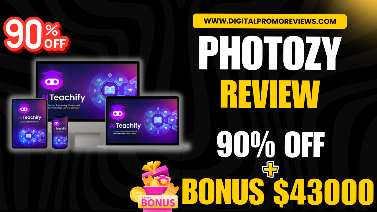 Photozy Review: 90% OFF + OTOs + $43K Free Bonuses